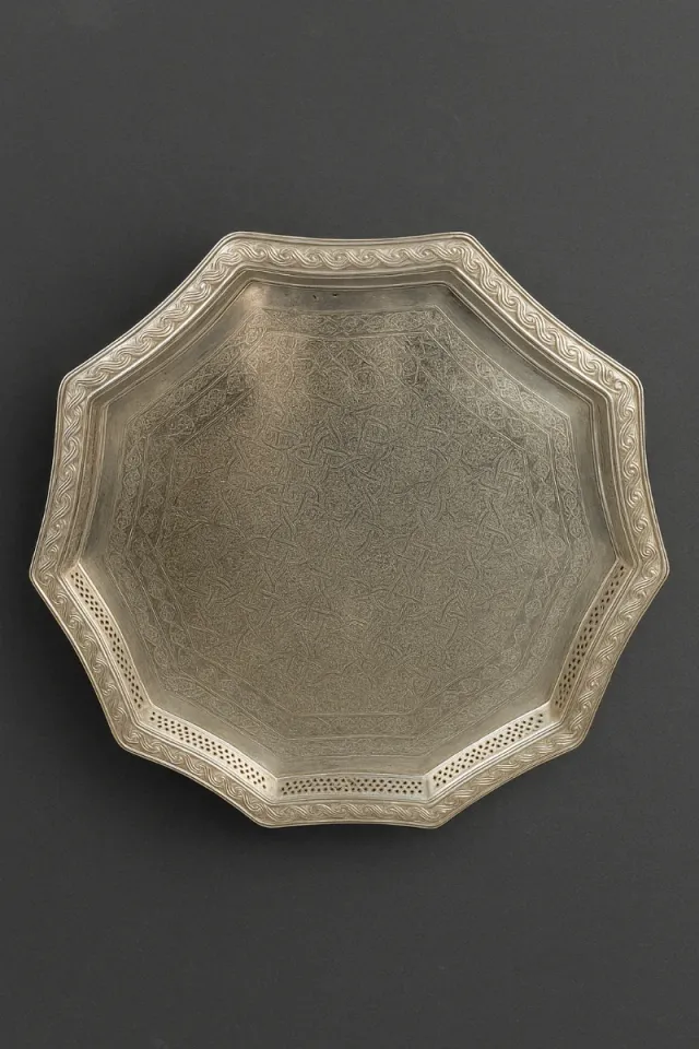 Bandeja Árabe Estilo Metal