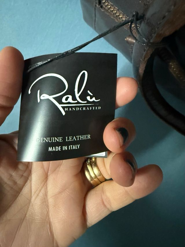 Borsa Ralù Pelle Donna Vera Marrone