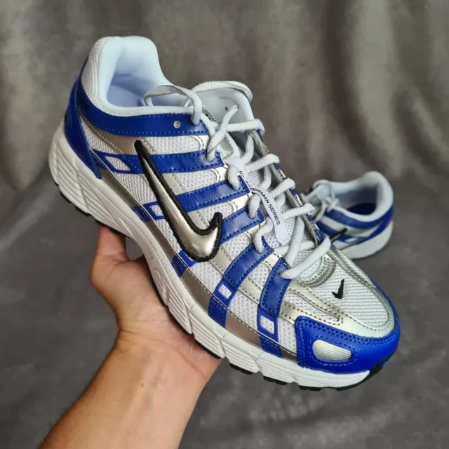 Nike P-6000 GS Azul Racer Plata Metálico