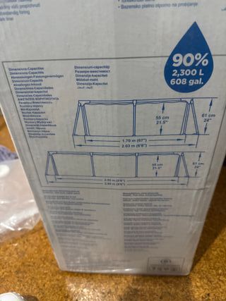 Piscina Bestway Steel Pro 2.59m x 1.70m