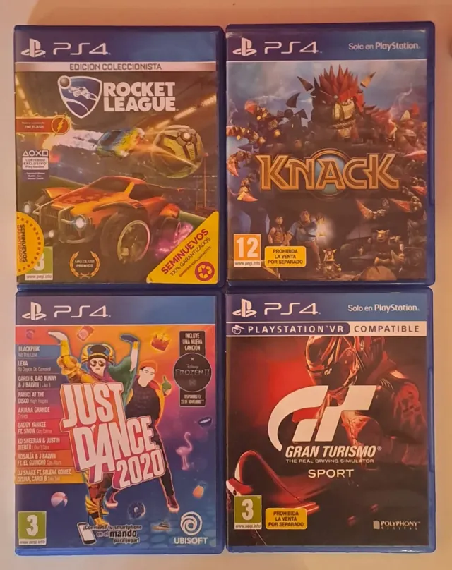 Lote 4 Juegos PS4: Avengers, Watch Dogs 2, R6 Sieg