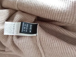 Vestido de punto largo Shein