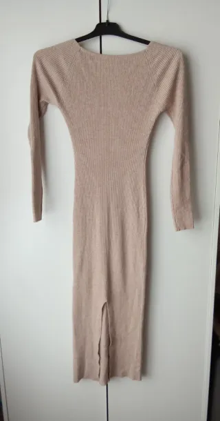 Vestido de punto largo Shein