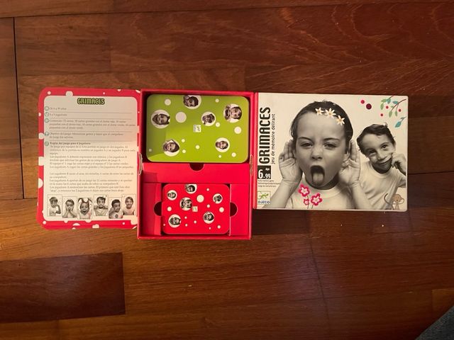 Juego de memoria Grimaces Djeco