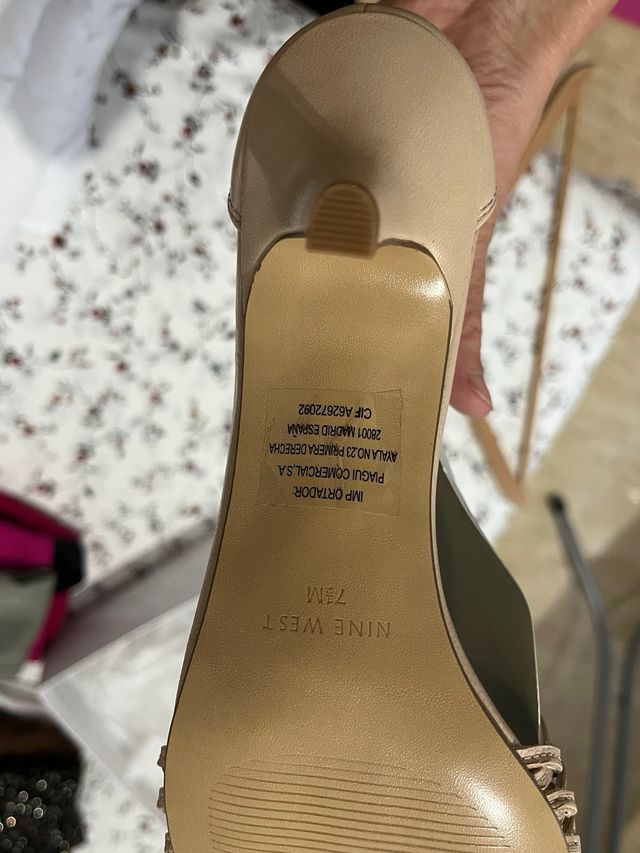 Sandalias Beige Trenzadas