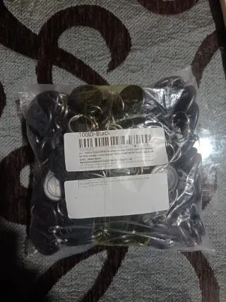 100x Llaveros RFID 125kHz Negro