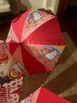 Paraguas infantiles Soy Luna y Hello Kitty