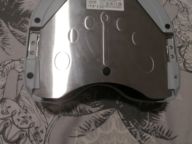 Lámpara manicura Uñas Profesional OPI Gold/Blanco