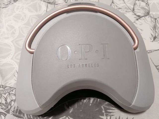 Lámpara manicura Uñas Profesional OPI Gold/Blanco