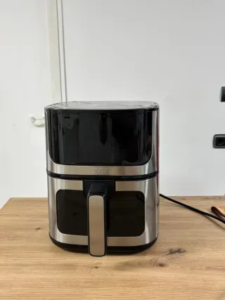 Freidora de aire 5L ventana y compacta en garantia