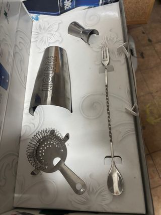 Set cocktail acciaio inox