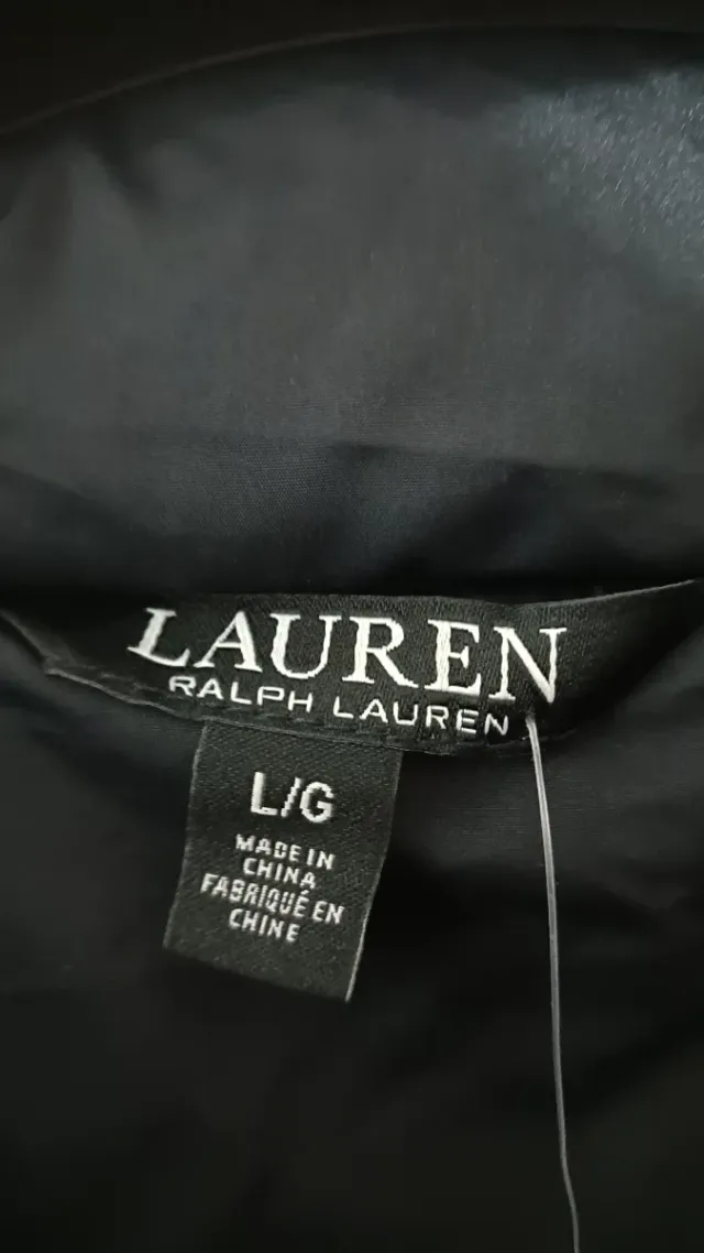 Chaqueta Polo Ralph Lauren Negra Mujer