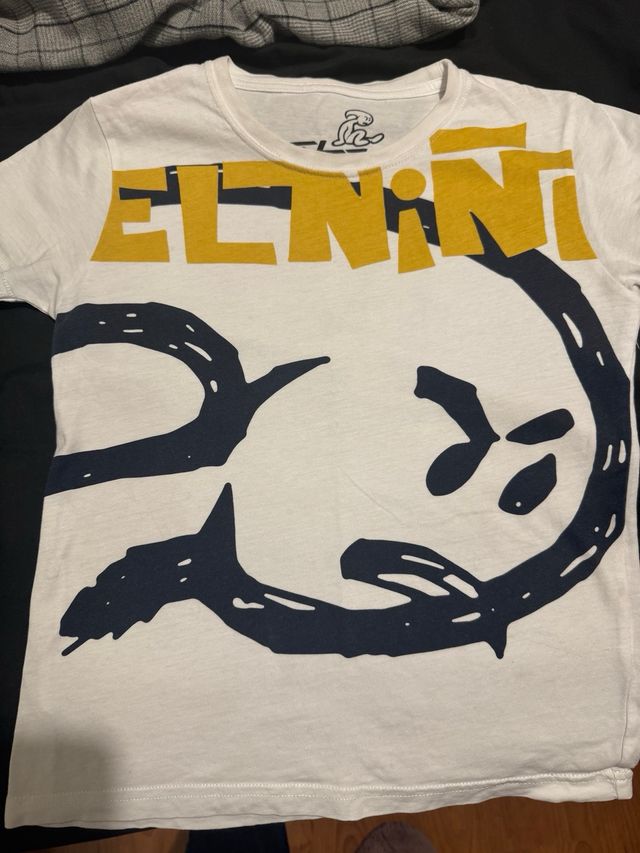 Camiseta El Niño Blanca y Amarilla