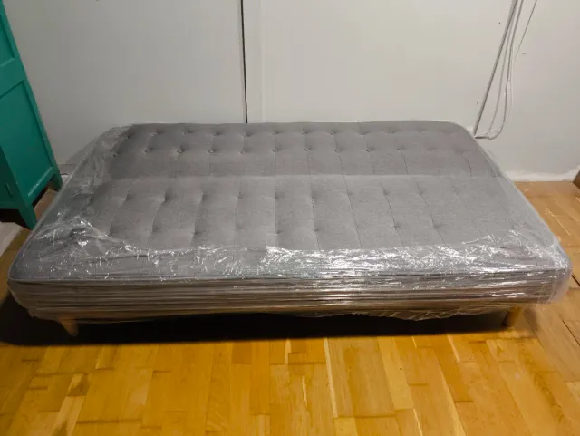 Sofá Cama Sklum Gris Hormigón Seminuevo