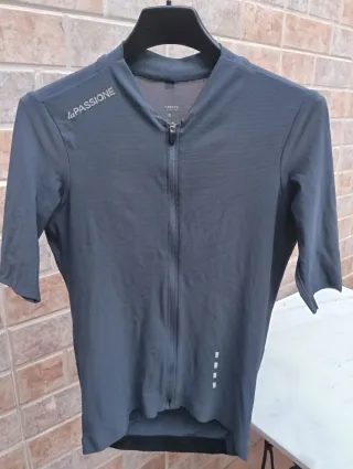 Maillot Ciclismo La Passione Gris talla s