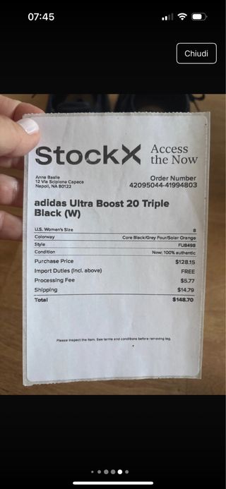 Adidas Ultra Boost Donna Nere