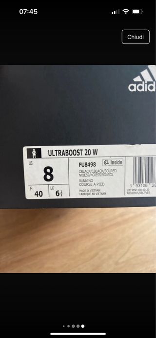 Adidas Ultra Boost Donna Nere