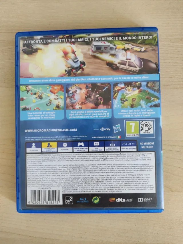 Micro Machines World Series PS4