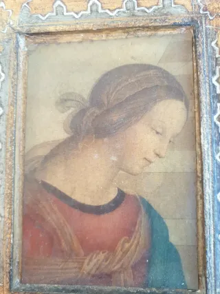 Cuadro antiguo reproducción