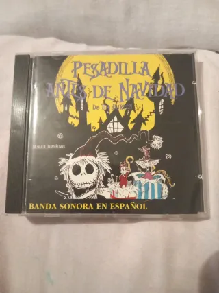 CD Banda Sonora Pesadilla Antes de Navidad