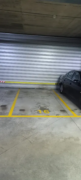 Plaza de garaje en alquiler