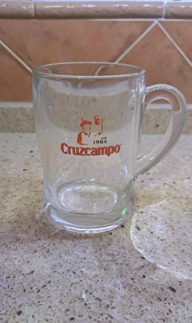 Jarras de Cerveza Cruzcampo (Set de 5)