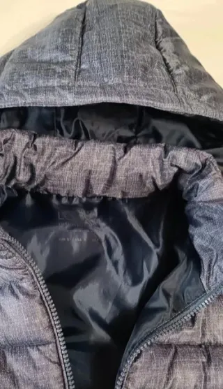 Parka Losan Azul Jaspeado Talla S