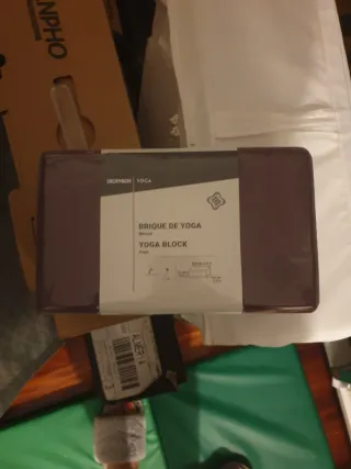 Ladrillo Yoga Decathlon Morado
