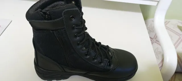 Botas de Segurança Táticas Pretas Tamanho 39