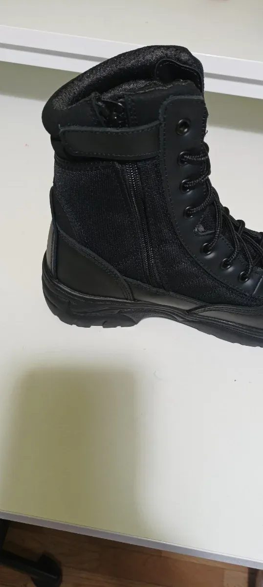 Botas de Segurança Táticas Pretas Tamanho 39