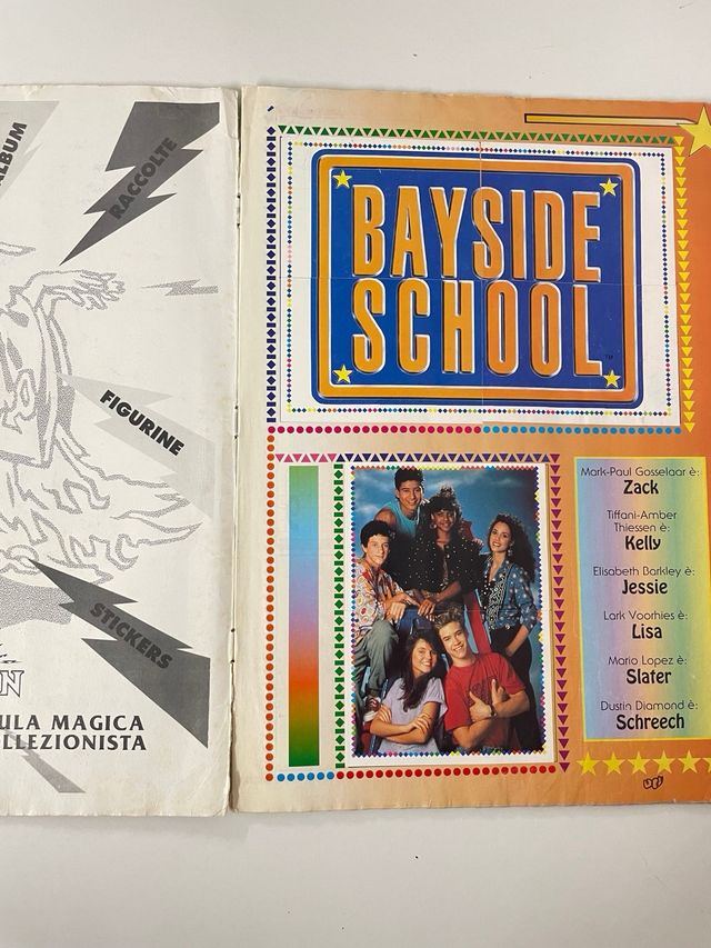 Album figurine Bayside School Anni '90