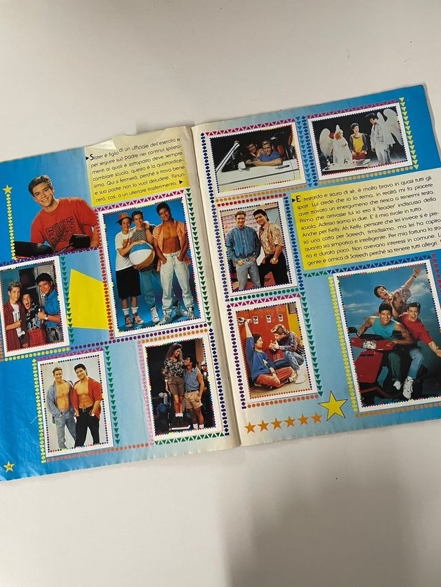 Album figurine Bayside School Anni '90