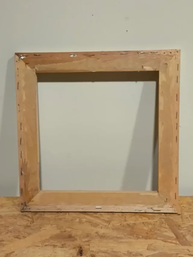 Marco de roble para cuadro