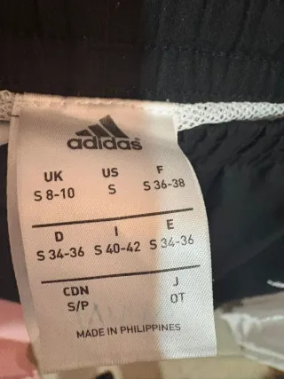 Adidas Pantalones Deportivos Negros
