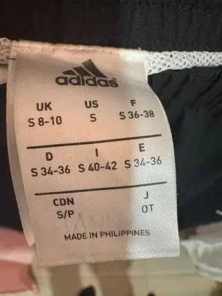 Adidas Pantalones Deportivos Negros