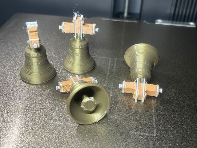 Campanas Belenismo 3D