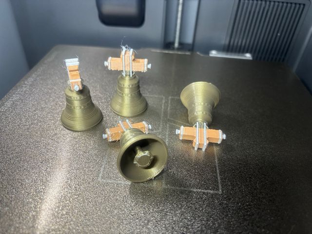 Campanas Belenismo 3D