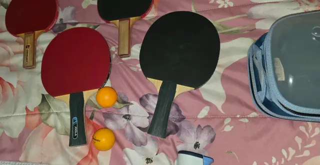 Set da ping pong Artengo, 4 lame, 3 palline, 1 rete