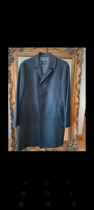 Abrigo Roy Robson Gris Caballero