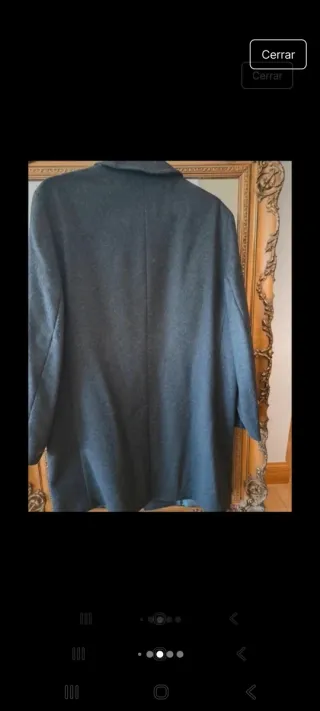 Abrigo Roy Robson Gris Caballero