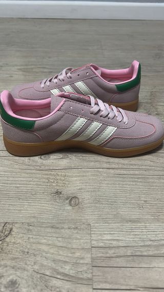 Zapatillas Adidas Spezial Rosa y Verde