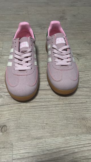 Zapatillas Adidas Spezial Rosa y Verde