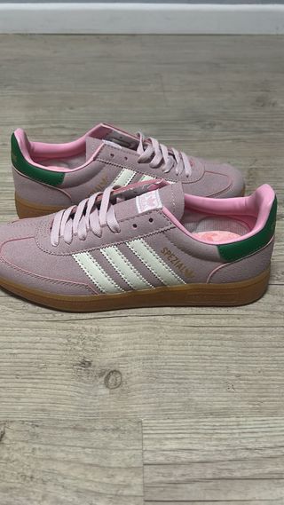 Zapatillas Adidas Spezial Rosa y Verde