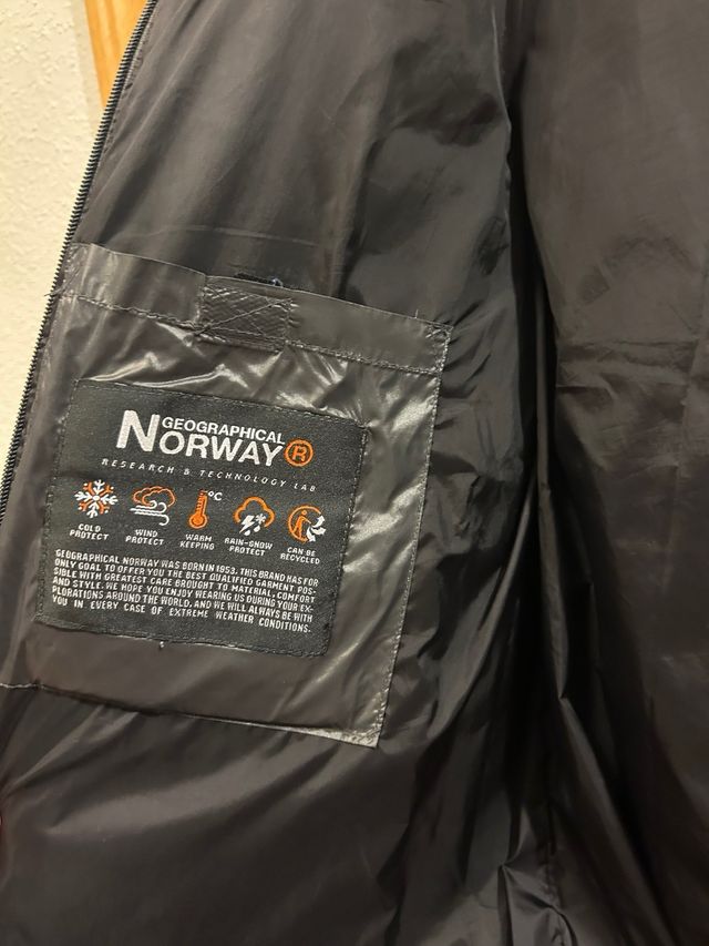 Chaqueta Geographical Norway Negra