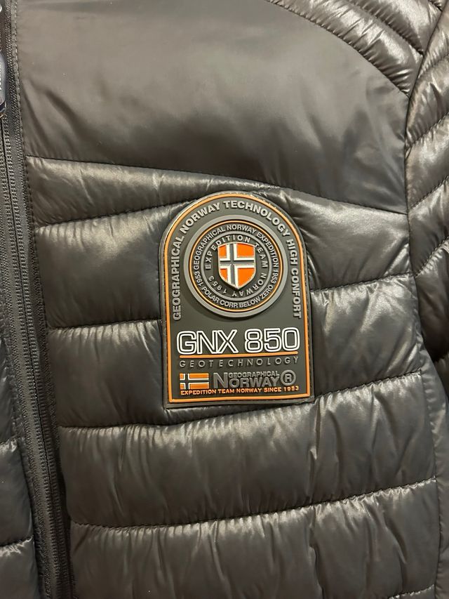 Chaqueta Geographical Norway Negra