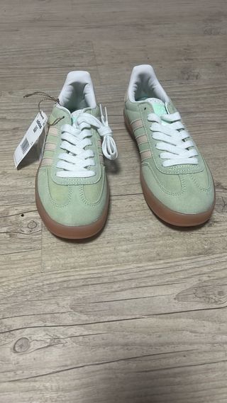 Adidas Gazelle Verde/Beige