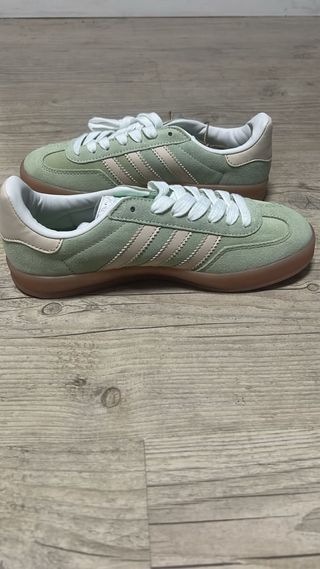 Adidas Gazelle Verde/Beige