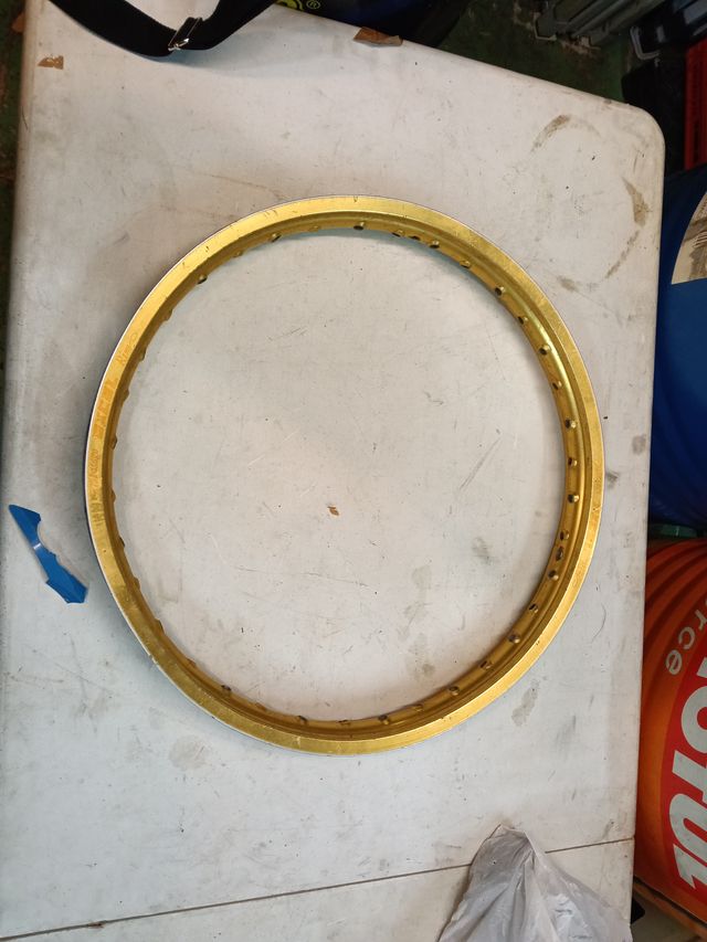 Llanta Excel Dorada Delantera 21