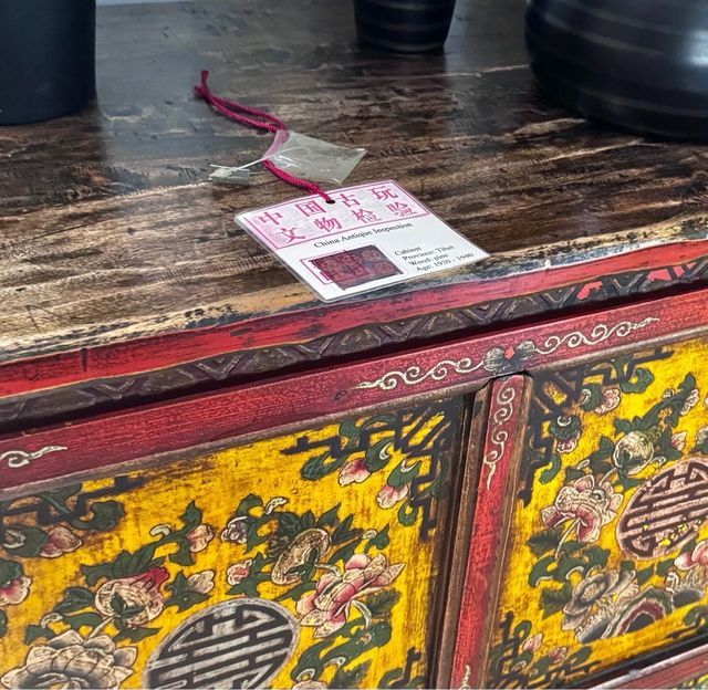 Credenza antica cinese per alimenti