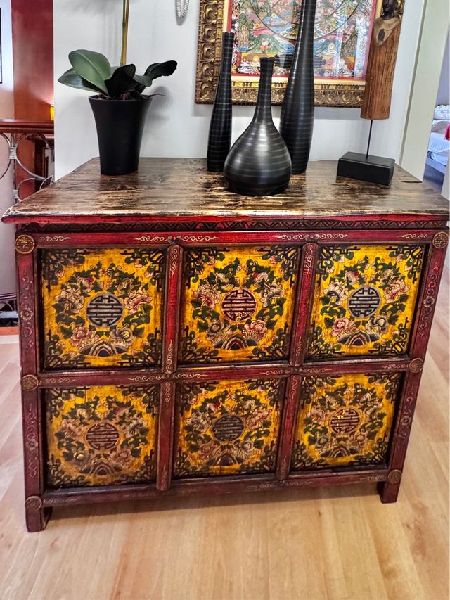 Credenza antica cinese per alimenti